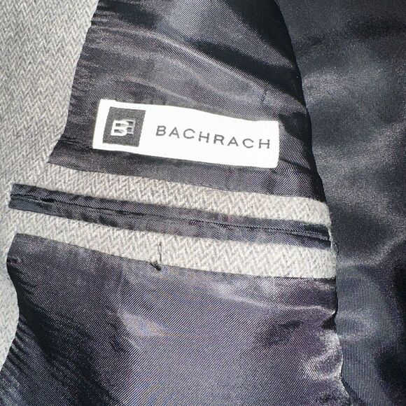 Bachrach Gray 100% Cashmere Overcoat - Picture 3 of 7